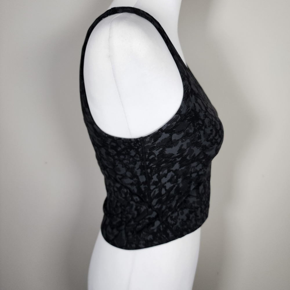 Lululemon Align Tank Wild Thing Dot‎ Size 6 Camo Deep Coal Multi Black Gray Top - Picture 3 of 14